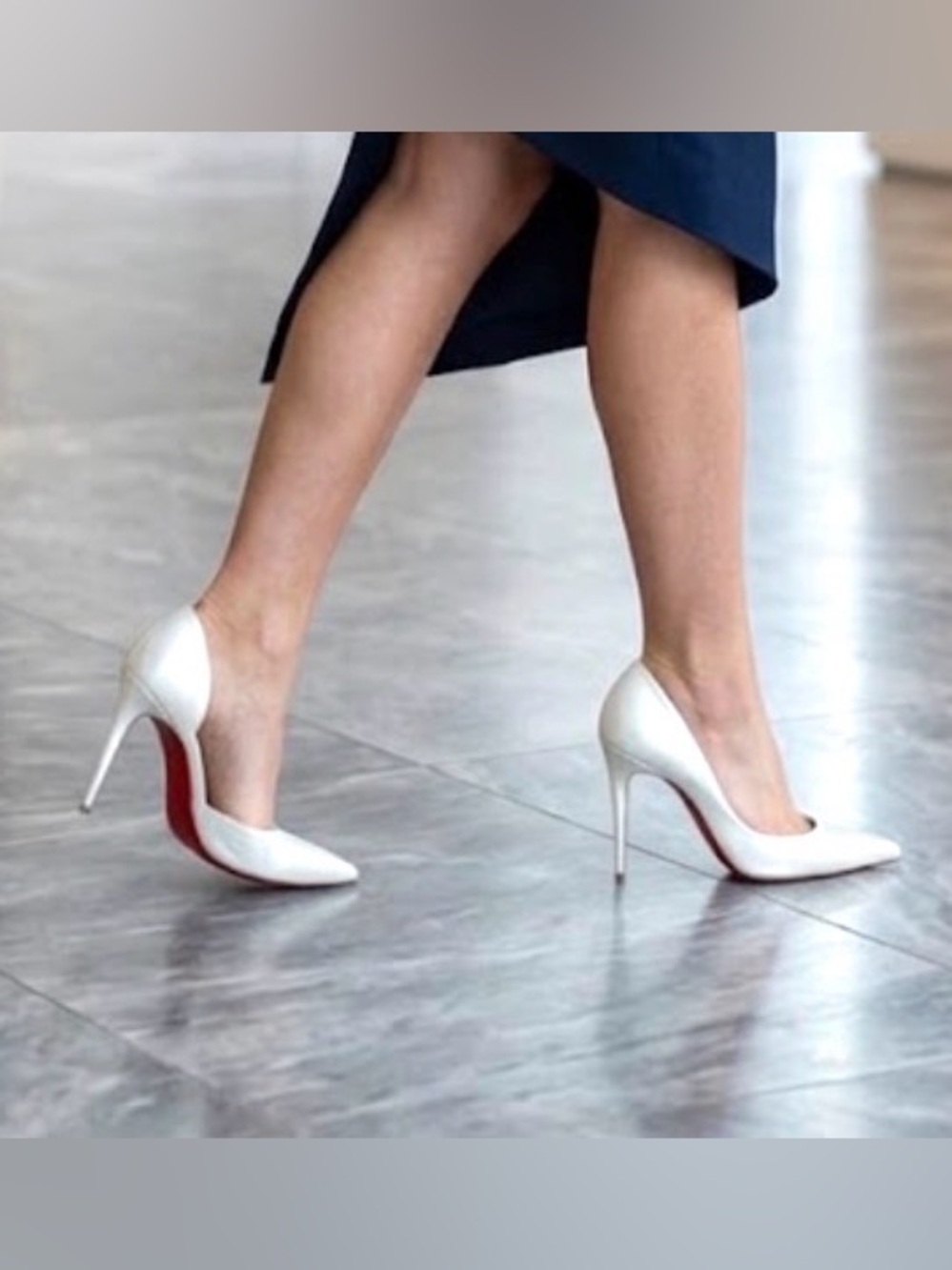 Christian Louboutin Iriza Pumps Pearlescent Size 42